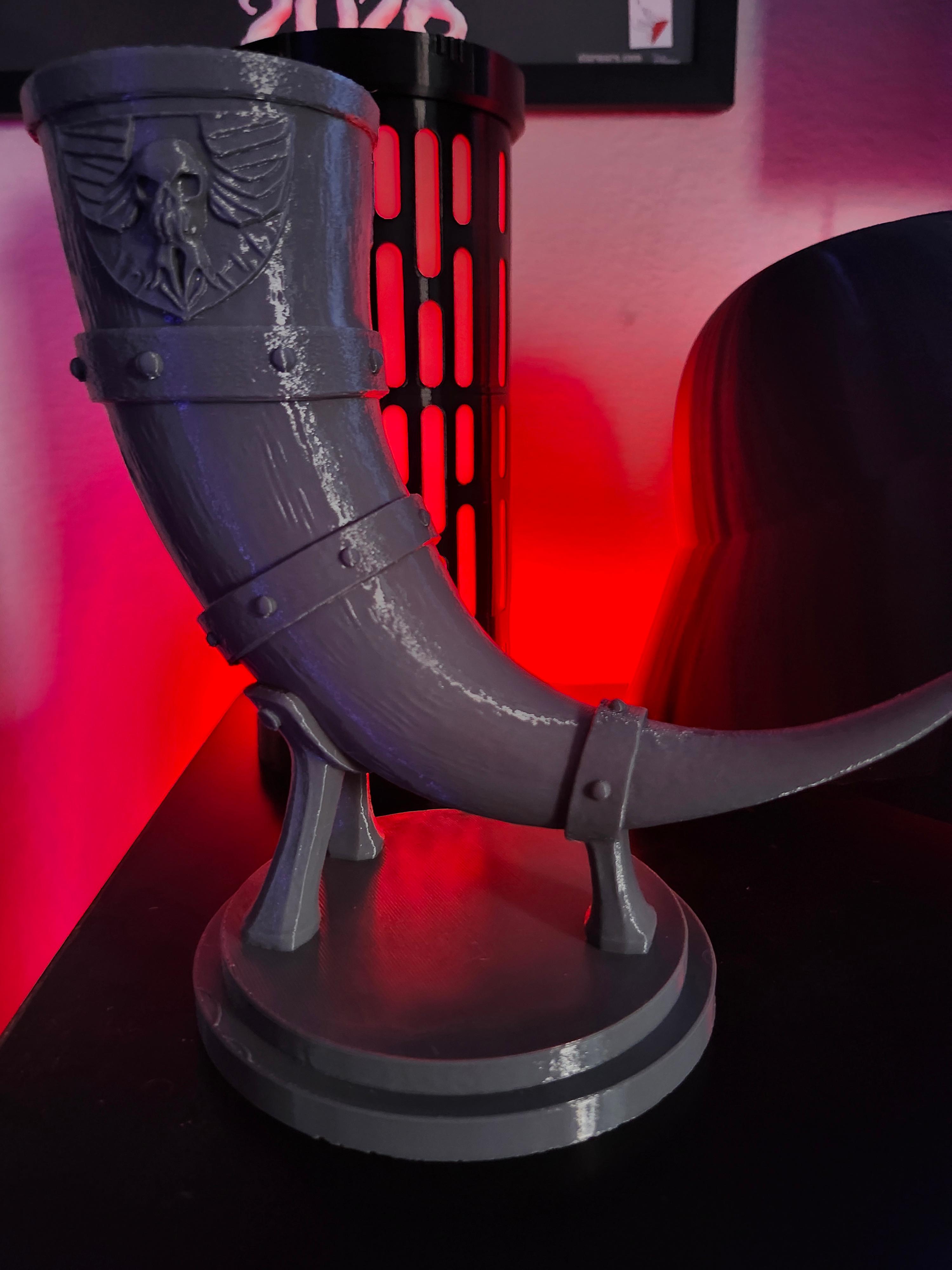 Warhammer Drinking Horn