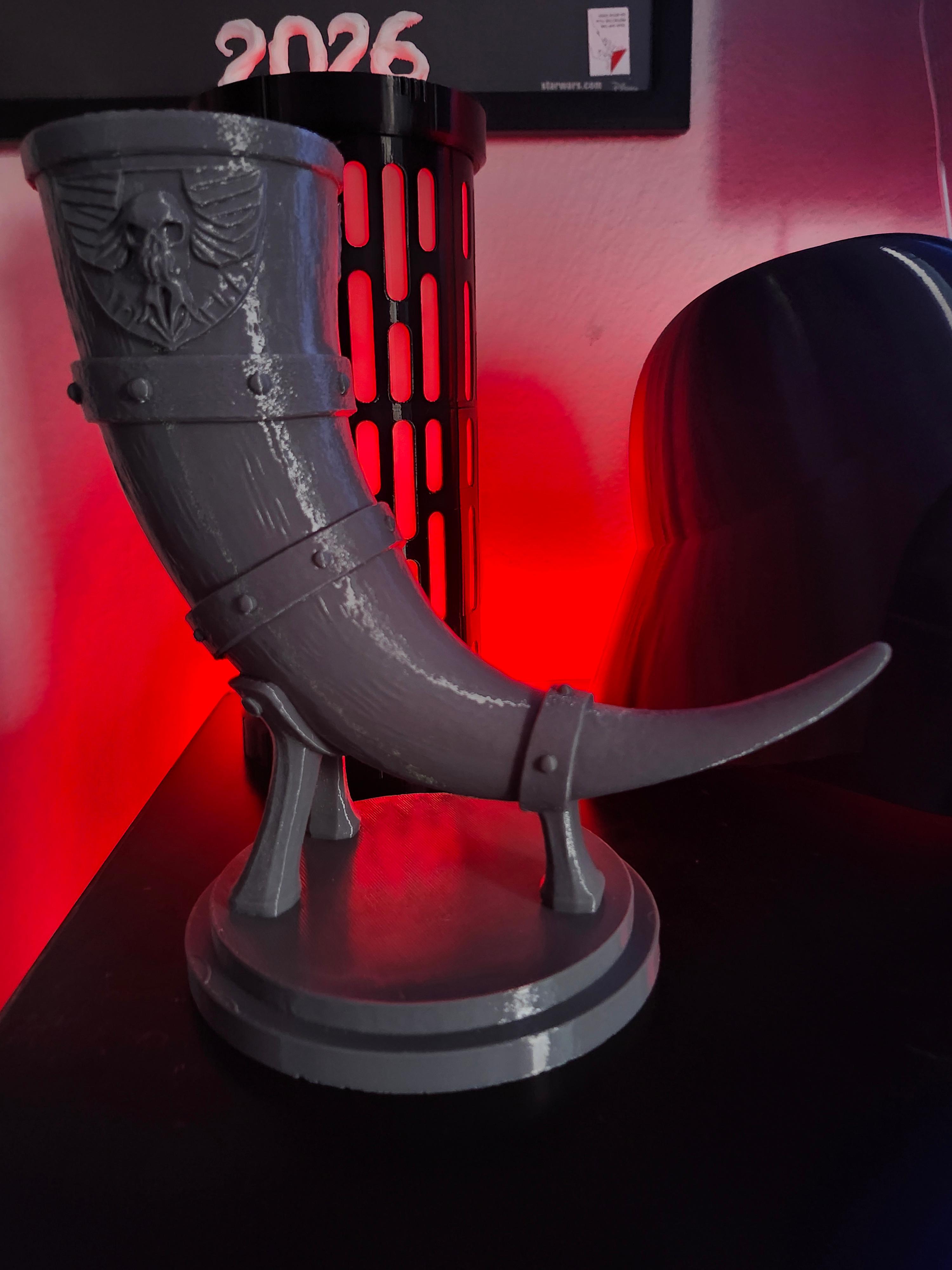 Warhammer Drinking Horn