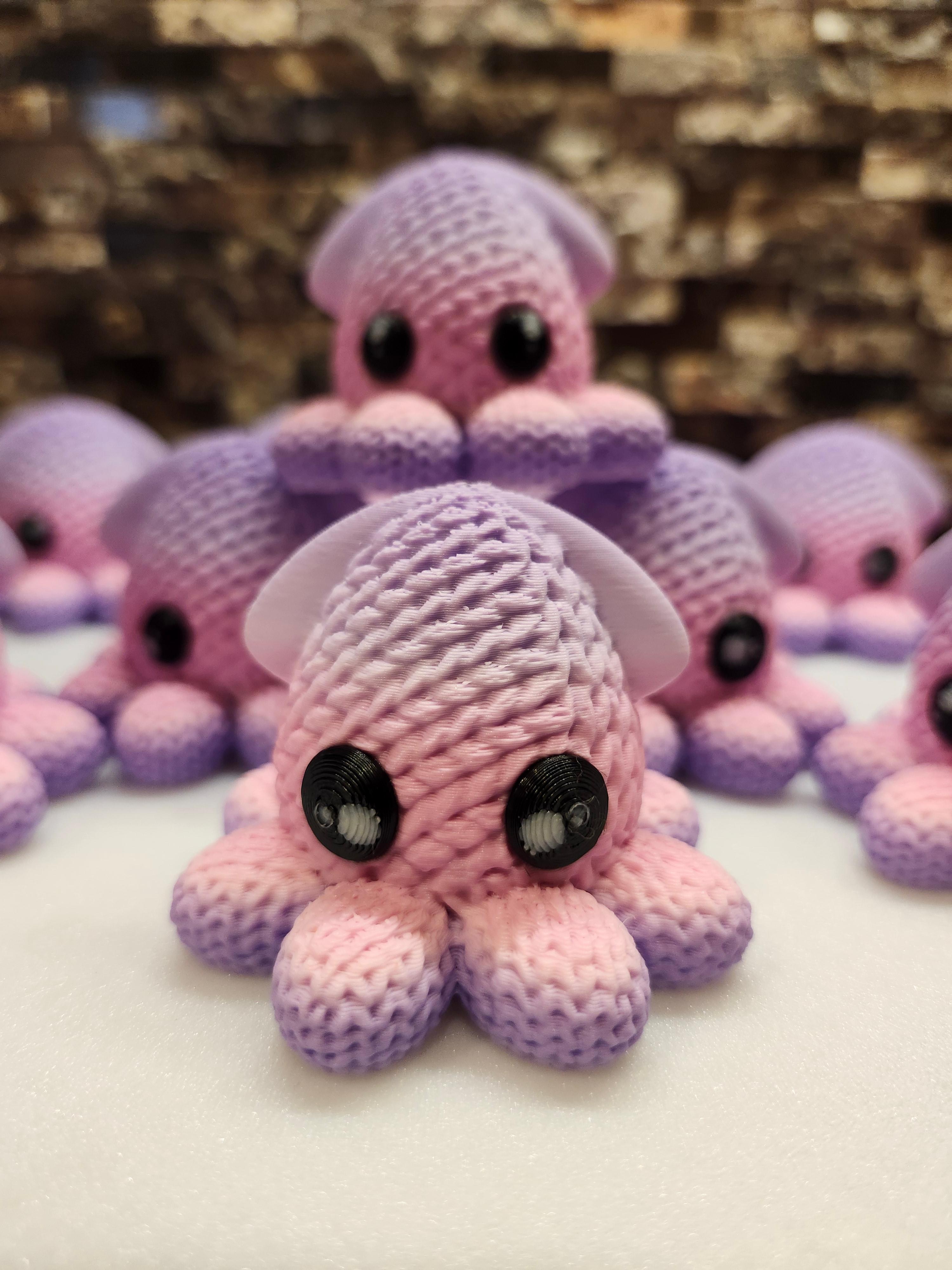 Knitted Squids