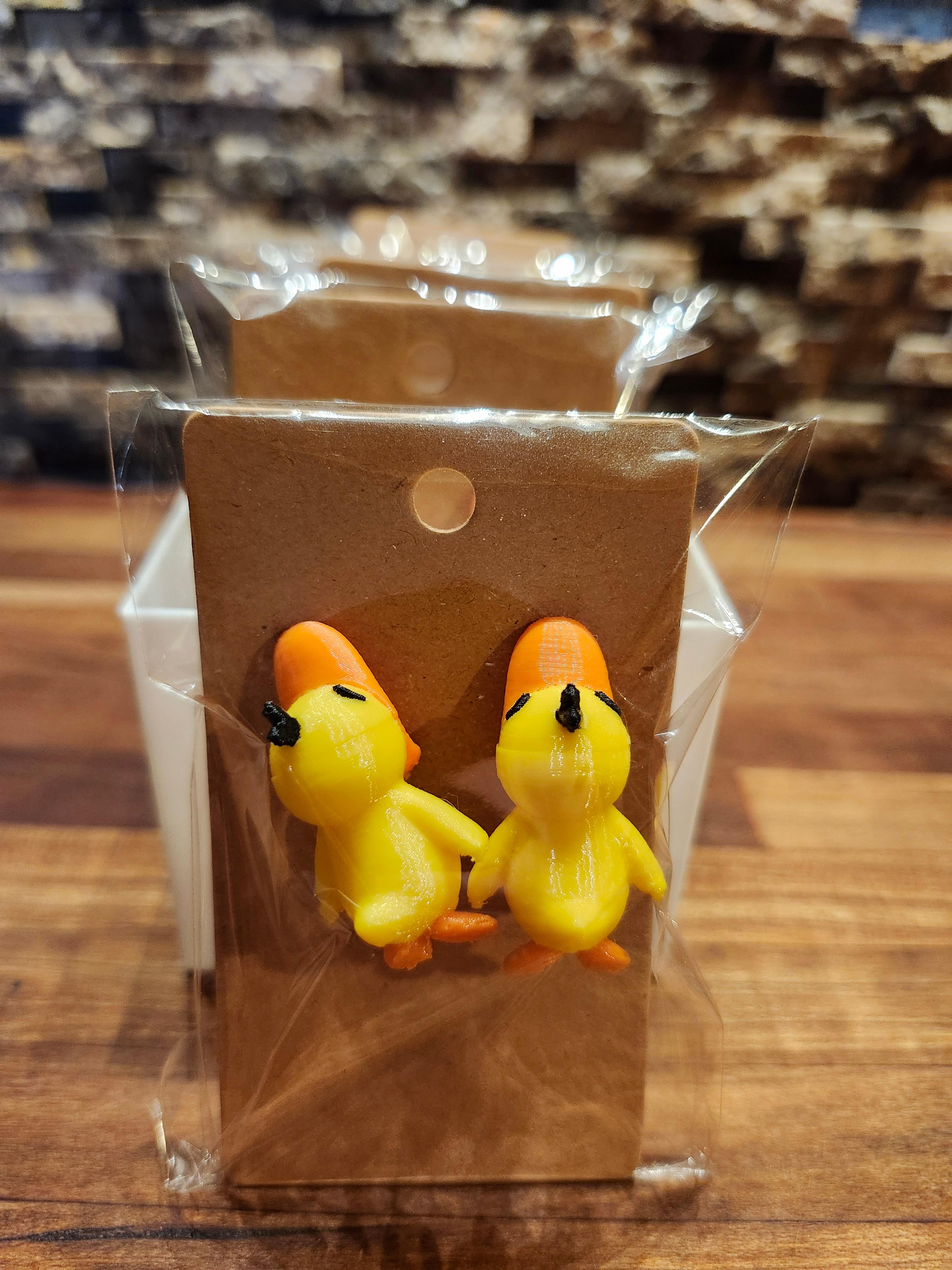 Chomper Earrings ( Duck )