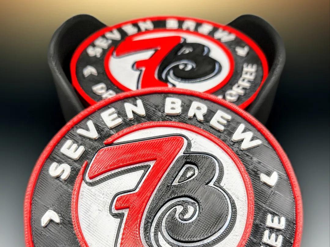 7 Brew coasters