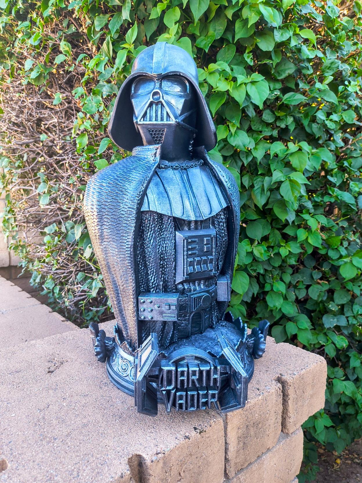 "Shadow of the Republic" — Grand Master Legendary Scale Darth Vader Metallic-Finish Bust
