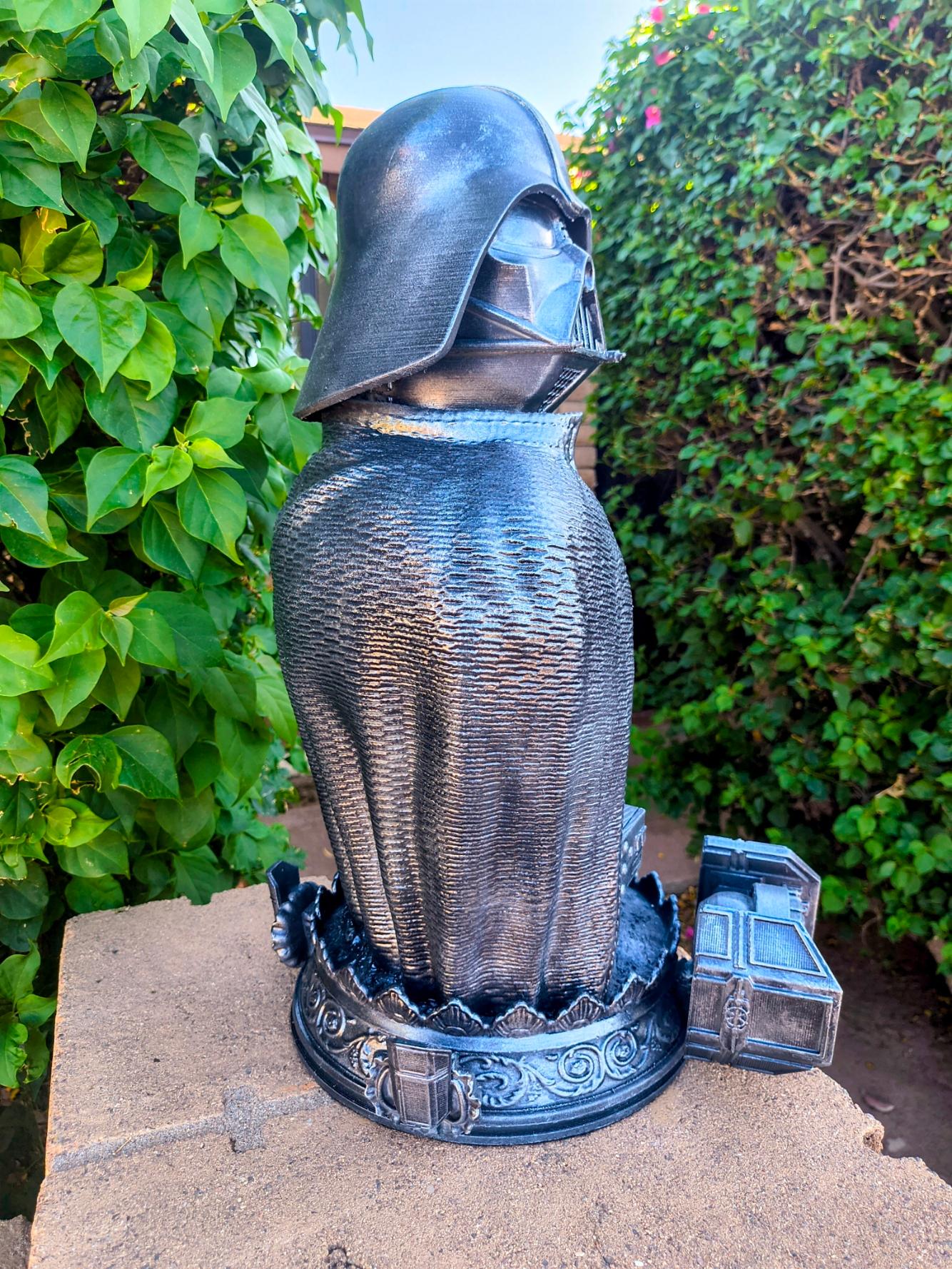 "Shadow of the Republic" — Grand Master Legendary Scale Darth Vader Metallic-Finish Bust