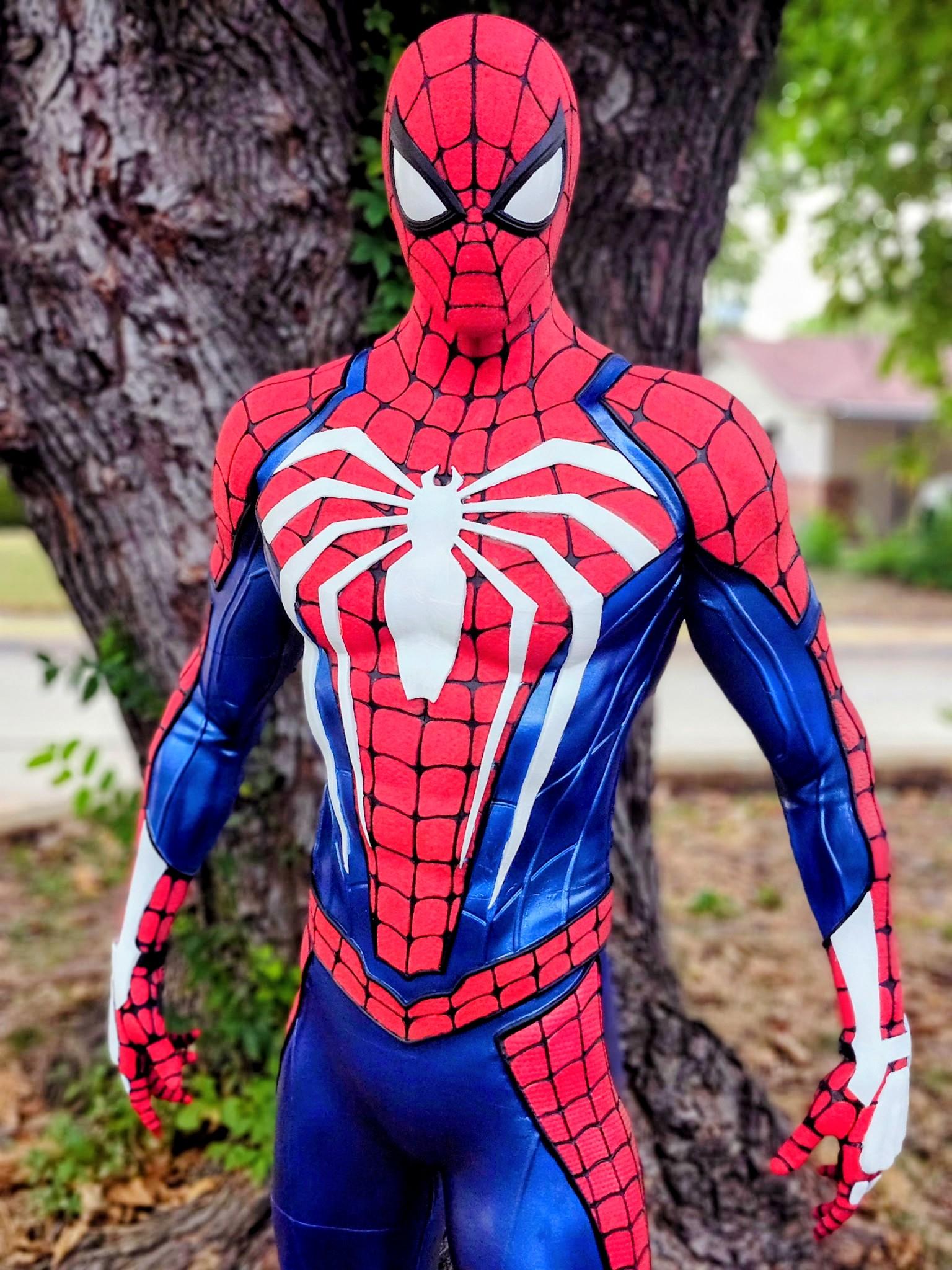 Ultimate Life-Size 3D Printed Spider-Man Statue – Swing Into Action!