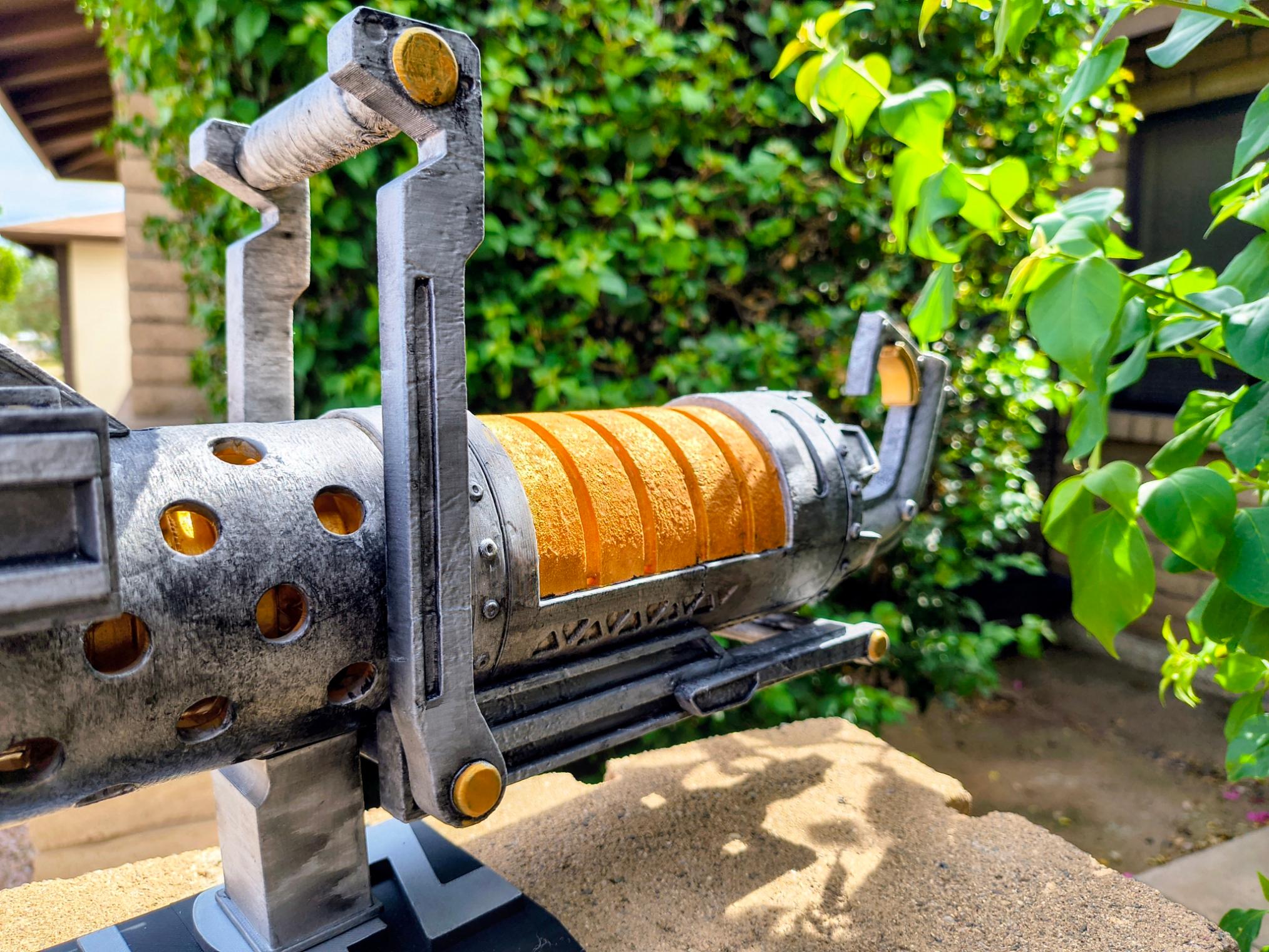 Star Wars Z-6 Rotary Blaster Cannon Replica – Hand-Painted, Premium 3D Print (Matte Finish)