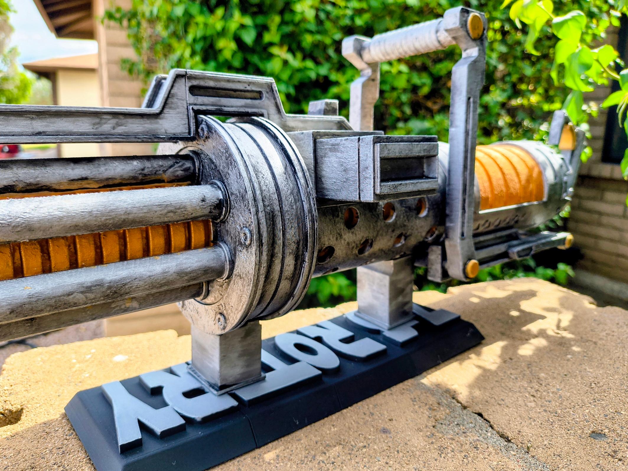 Star Wars Z-6 Rotary Blaster Cannon Replica – Hand-Painted, Premium 3D Print (Matte Finish)